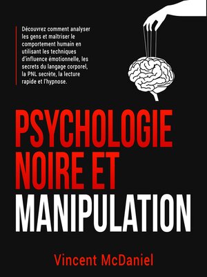 cover image of Psychologie noire et manipulation